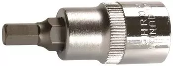 SW-Stahl Steckschlüsseleinsatz Innensechskant 1/2" 8x53mm (05105L)
