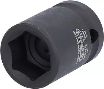 KS Tools Sechskant-Kraft-Stecknuss 1/2" kurz 18mm (515.1018-E)