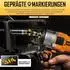 LuxusKollektion Schlagschrauber-Stecknuss-Set 43-teilig 3/8