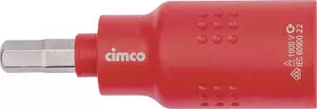 Cimco VDE Inhex Steckschlüsseleinsatz Innen-Sechskant 8mm 1/2" (112887)