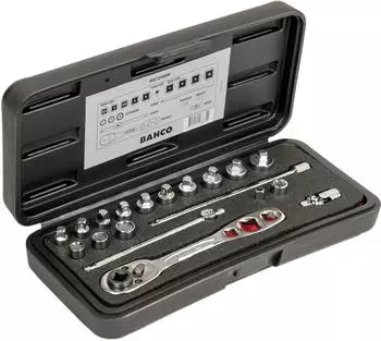 Bahco Steckschl&uuml;ssel-Satz 1/4" metrisch K&auml;ltetechnik (R6725MK)