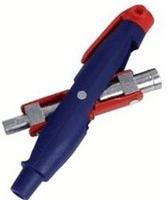 Knipex Schaltschrankschl&uuml;ssel 00 11 07, Stift, 6 Profile, f&uuml;r Schr&auml;nke und