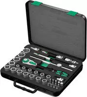 Wera Steckschl&uuml;ssel-Garnitur 1/2" 37tlg. Zyklop speed - 05003645001