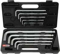 KS Tools Kugelkopf-Innensechskant-Winkelstiftschl&uuml;ssel-Satz,XL,10-tlg