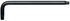 TX15 (967 L TORX HF): Wera 967 L TORX HF Winkelschlüssel mit Haltefunktion, BlackLaser