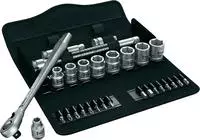 Wera Steckschl&uuml;ssel-Garnitur 3 / 8" 29tlg. Zyklop switch - 05004048001