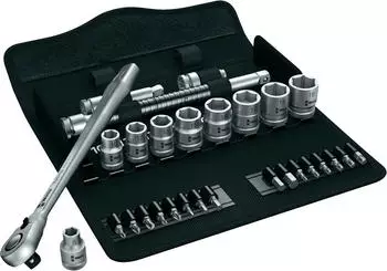 Wera Zyklop-Knarrensatz 3/8" metrisch 29-tlg. 8100 SB 8