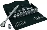 Wera Steckschl&uuml;ssel-Garnitur 1/2" 28tlg. Zyklop switch - 05004078001