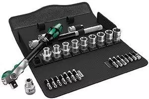 Wera 8100 SC 9 Zyklop Speed-Knarrensatz 1/2" z&ouml;llig (28-teilig)