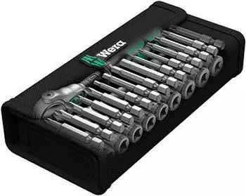 Wera Zyklop Speed-Knarrensatz, 1/4" z&ouml;llig, 28-tlg. 8100 SA 9