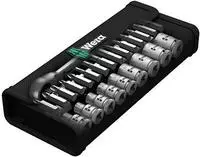 Wera 05004020001, Wera 8100 SA 10 Zyklop Metal-Knarrensatz, z&ouml;llig, 1/4"