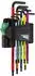 Wera 967 SPKL Multicolour Torx BO Winkelschlüssel