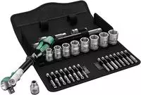 Wera Steckschl&uuml;ssel-Garnitur 3 / 8" 29tlg. Zyklop speed - 05004046001