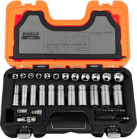 Bahco SL25L, Bahco Steckschl&uuml;sselsatz 37teilig SL25L