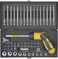 PROXXON INDUSTRIAL 23104, Proxxon Industrial 23104 Bit-Set 54teilig Innen-Sechsrund