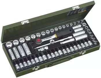 Proxxon Super-Kompaktsatz mit 3/8''-Ratsche 65-tlg. (23112)