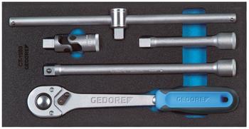 Gedore Zubehör für Steckschlüsseleinsätze 1/2" in Check-Tool-Modul (1500 CT1-1993 T)