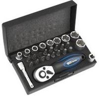 BGS 2143, BGS Steckschl&uuml;ssel-Satz, 1/4", 28-teilig