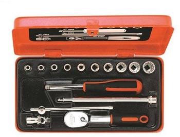 Bahco Steckschlüssel-Satz 1/4", 17-tlg. (6719SM)