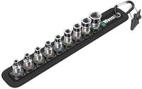 Wera Steckschl&uuml;sseleinsatz-Satz mit Haltefunktion 1/4" 10-teilig - 05003880001