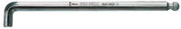 Wera 950 PKLS Winkelschl&uuml;ssel, metrisch, Innensechskant, SW 3,0 mm, L&auml;nge 126 mm