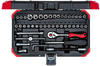 GEDORE-Red Werkzeugkoffer Steckschlüssel R49003046, 46-teilig, im Kunststoff