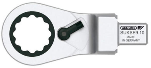 Gedore Einsteck-Ringratschenschlüssel, umschaltbar 9x12 SUKSE9 17 (2827751)