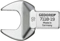 Gedore Einsteck-Gabelschl&uuml;ssel, Drehmomentschl&uuml;ssel 7118-19