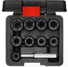 Gedore Red red R68003010 Spiralnutenausdreher 1/2 " 10-19mm 10-teilig (1/2 ", 1/2 ")