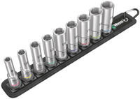 Wera 05004545001, Wera Belt B Deep 1 Steckschl&uuml;sseleinsatz-Set 3/8" 9teilig