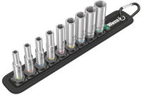 Wera 05004525001, Wera Belt A Deep 1 Steckschl&uuml;sseleinsatz-Set 1/4" 9teilig