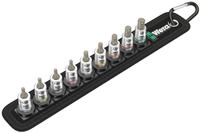 Wera 05003884001, Wera Steckschl&uuml;sseleinsatz-Set 1/4" (6.3 mm) 11teilig 05003884001