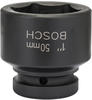 Bosch 1608557063, Bosch Steckschlüssel SW50, 1 " schwarz, Impact Control Typ:
