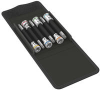 Wera Schraubendrehereinsatz Satz mit Haltefunktion 3/8" T25-50 lang 6-teilig -