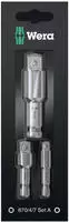 Wera Steckschl&uuml;ssel-Adapter Set 3tlg. 1/4"-1/2 - 05073200001