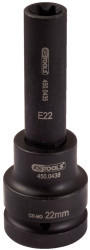 KS Tools 1" E-Torx-Kraft-Bit L - E18 (450.0481)