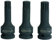 KS Tools 1/2" Kraft-Bit-Stecknuss XZN,lang - 515.1172