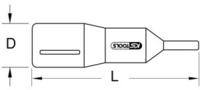 Ks Tools Steckschl&uuml;sseleinsatz 117.2457