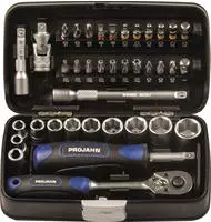 394072 Mini Steckschl&uuml;ssel Und Bit-box 1/4' Kompaktes Set Steckschl&uuml;ssel -...
