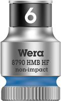 Wera Steckschl&uuml;sseleinsatz 6-kant 3/8" 6 mm mit Haltefunktion - 05003740001
