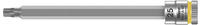 Wera 05003366001, Wera 8767 A HF TORX Zyklop Bitnuss mit 1/4"-Antrieb TX 25 x 100 mm