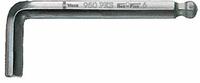 Wera 950 PKS Winkelschl&uuml;ssel, metrisch, Innensechskant, SW 2,0 mm, L&auml;nge 56 mm