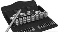 Wera 05004051001, Wera 8100 SB 11 Zyklop Steckschl&uuml;sselsatz z&ouml;llig 3/8" 29teilig