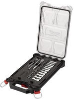 Milwaukee Ratschen- und Steckschl sseleinsatz Set 1/4" metrisch 28-teilig im PACKOUT