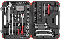 Red Steckschl&uuml;sselsatz 97-teilig Steckschl&uuml;ssel Koffer 1/4' + 1/2' - Gedore
