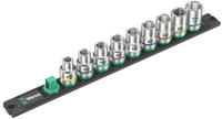 Wera 05005460001, Wera Nuss-Magnetleiste C 4 Zyklop Steckschl&uuml;sseleinsatz-Satz 1/2"