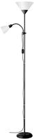Brilliant Deckenfluter "Spari" E14 E27 1 Stk. 180 cm H&ouml;he, &Oslash; 25 cm, E27 + E14,