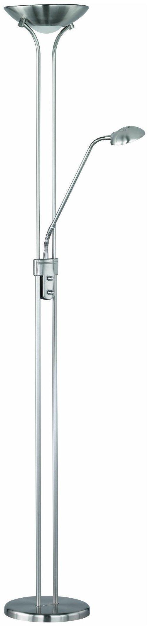 Trio LED-Deckenfluter mit Lesearm 180cm Nickel matt silber (R42292107) Test  TOP Angebote ab 87,99 € (Oktober 2023)
