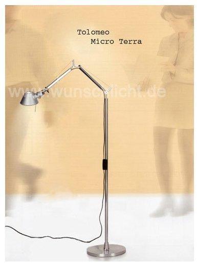 Artemide Tolomeo Micro Terra LED Aluminium (A010300)
