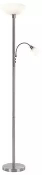 Globo Blade Deckenfluter Stehleuchte nickel matt, chrom (58931)